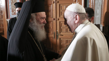 Πάπας Φραγκίσκος: Στη συνάντηση με τον Ιερώνυμο αναγνώρισε «με ντροπή»  την απουσία της Καθολικής Εκκλησίας από τον αγώνα του 1821