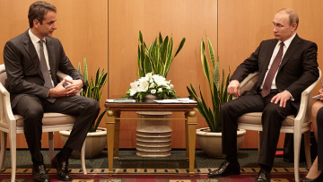 Στις 12:00 ξεκίνησε η συνάντηση Μητσοτάκη – Πούτιν στο Σότσι