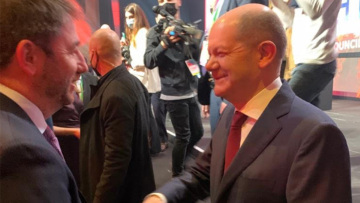 Εμπάργκο όπλων στην Τουρκία ζητά ο Ανδρουλάκης από τους Ευρωπαίους Σοσιαλιστές - Τετ α τετ με τον Όλαφ Σολτς 