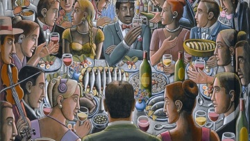 Η διαδικασία της μοιρασιάς στο οικογενειακό τραπέζι