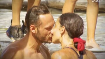 Μυριέλλα Κουρεντή - Γιώργος Κατσαούνης: Τα φιλιά στο στόμα, το πάρτι στο Twitter και η αντίδραση του συντρόφου της ηθοποιού