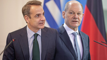 Τηλεφωνική επικοινωνία Μητσοτάκη - Σολτς: Ουκρανία, Ανατολική Μεσόγειος και διμερείς σχέσεις στην ατζέντα