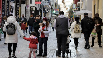 Κορωνοϊός: Στα 21.412 τα νέα κρούσματα, 77 θάνατοι, 489 διασωληνωμένοι