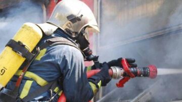 Σπίτι τυλίχθηκε στις φλόγες στη Νέα Κερασιά Θεσσαλονίκης