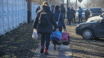 Αναχώρησε από το Ντονμπάς της Ουκρανίας το πρώτο τρένο που μεταφέρει αμάχους στο Βορονέζ