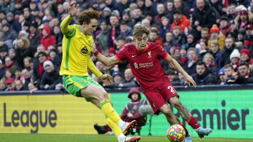  Premier League, Λίβερπουλ-Νόριτς 3-1: Τρομερός Τσιμίκας, έφτασε τα 150 τέρματα ο Σαλάχ - Δείτε τα γκολ 