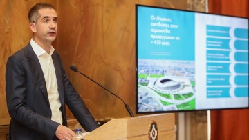 Μπακογιάννης: «Δεσμεύομαι ότι ο Παναθηναϊκός το 2026 θα παίζει στο νέο του γήπεδο»