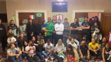 Βραζιλιάνοι και Πορτογάλοι ποδοσφαιριστές εγκατέλειψαν την Ουκρανία - Δείτε βίντεο 