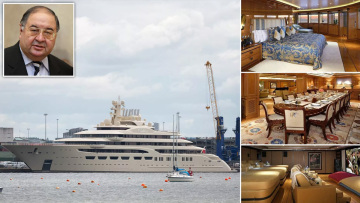 Η Γερμανία κατέσχεσε το «μυθικό» γιοτ Dilbar του Ρώσου ολιγάρχη Αλισέρ Ουσμάνοφ 