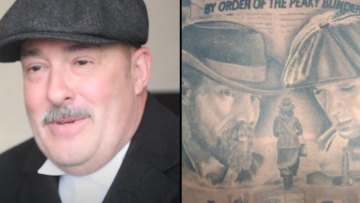 Φανατικός των Peaky Blinders ξόδεψε 7.100€ για τατουάζ 125 ωρών (vid)