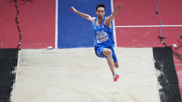 Ιστορικό άλμα με πανελλήνιο ρεκόρ στα 8,55 μ. στο Παγκόσμιο Πρωτάθλημα από τον  Τεντόγλου  - Δείτε βίντεο