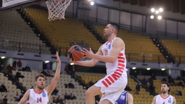 Stoiximan Basket League, Ολυμπιακός - Περιστέρι 104-85: Διατήρησε ρυθμό ενόψει Μπαρτσελόνα με «100άρα»