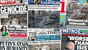 Ουκρανία: Κόλαφος τα διεθνή ΜΜΕ για την Μπούκα - H σφαγή των αθώων από τον «χασάπη» Πούτιν