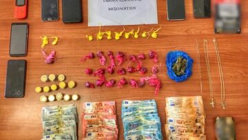 Μεσολόγγι: Καταδίωξη διακινητή ηρωίνης, κοκαΐνης και κάνναβης