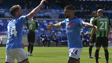 Serie A, Νάπολι - Σασουόλο 6-1: Ξέσπασαν οι Παρτενοπέι - Δείτε τα γκολ 