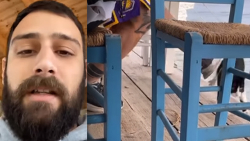 «Ντράπηκε και η ντροπή»: Οργή στο Twitter για τον άντρα που κλώτσησε τη γάτα - Ζήτησε «συγγνώμη»... βρίζοντας