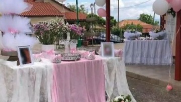 Θάνατος 3χρονης στο Ιπποκράτειο: Με ροζ μπαλόνια και κουφέτα το τελευταίο «αντίο» στην 3χρονη