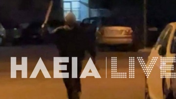 Τρόμος στον Πύργο με άτομο που κυκλοφορεί τη νύχτα με πριόνι και ρόπαλο