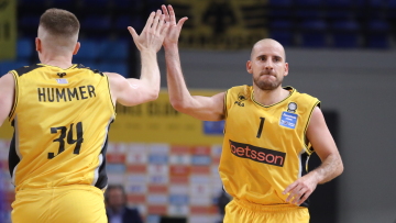 Stoiximan Basket League, ΑΕΚ - Περιστέρι 78-72: «Έκλεισε» την 4η θέση με Κολόμ