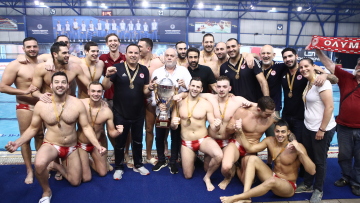 Ολυμπιακός: Πρωταθλητής Ελλάδος για 36η φορά στο πόλο ανδρών 