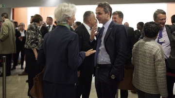 Νταβός - Λαγκάρντ: Πολιτικές σαν της Ελλάδος για τα υπερέσοδα των εταιρειών ενέργειας, βοηθούν στη στήριξη των πολιτών