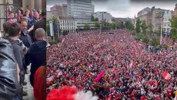 Νότιγχαμ Φόρεστ: «Χαμός» και αποθέωση στην «Old Market Square» για τους πρωταγωνιστές της ανόδου στην Premier League