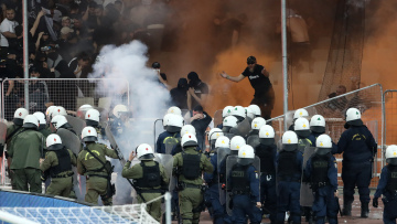 Παναθηναϊκός - ΠΑΟΚ: Δίωξη για τα επεισόδια στον τελικό Κυπέλλου
