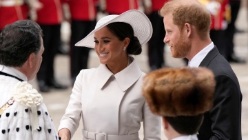 Πλατινένιο Ιωβηλαίο: H πρώτη βασιλική εμφάνιση του πρίγκιπα Χάρι και της Μέγκαν Μαρκλ μετά το Megxit