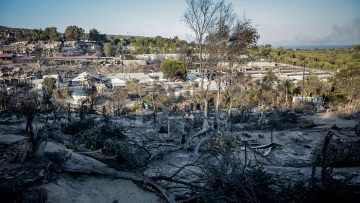 Τέσσερα χρόνια φυλάκισης στους Αφγανούς που πυρπόλησαν το ΚΥΤ Μόριας, τον Σεπτέμβριο του 2020