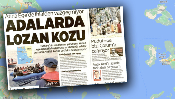 Ελληνοτουρκικά - Τουρκικός τύπος: Η Τουρκία έχει ακόμα κυριαρχία σε 9 νησιά, όπως η Λέσβος, η Χίος και η Σάμος