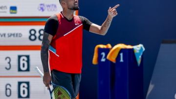  Τσιτσιπάς - Κύργιος: Διέλυσε τη ρακέτα του ο Νικ 