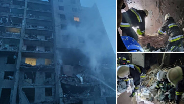 Πόλεμος στην Ουκρανία: Στους 17 οι νεκροί από ρωσικό πύραυλο σε πολυκατοικία στην Οδησσό