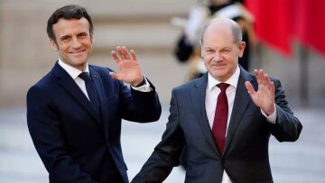 Γαλλία: Μακρόν και Σολτς συναντώνται σήμερα, σε μια προσπάθεια επίδειξης ενότητας
