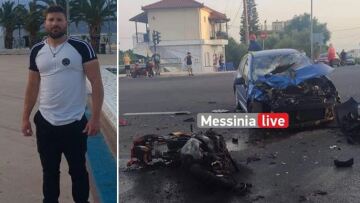 Τρομακτικό βίντεο από το τροχαίο με θύμα ντελιβερά στην Καλαμάτα- Ο οδηγός του ΙΧ πέρασε με κόκκινο 