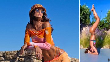 Ιζαμπέλ Γκουλάρτ: Η εκρηκτική Βραζιλιάνα γυμνάζεται στη Μύκονο - Δείτε το βίντεο