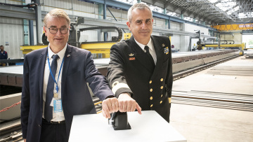 Ξεκίνησε στη Γαλλία η ναυπήγηση και της 2ης ελληνικής φρεγάτας Belh@rra