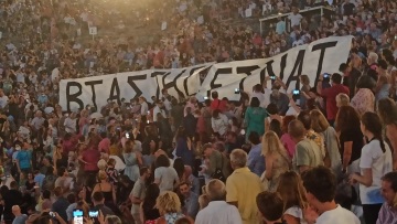 Αρχαίο θέατρο Επιδαύρου: Σήκωσαν πανό κατά του Δημήτρη Λιγνάδη