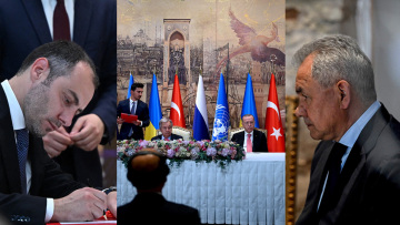 Πόλεμος στην Ουκρανία: Ρώσοι και Ουκρανοί «συμφώνησαν» για τα σιτηρά, αλλά δεν κάθισαν στο ίδιο τραπέζι 