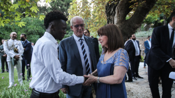 Δεξίωση για την 48η επέτειο αποκατάστασης της Δημοκρατίας: Όλα τα στιγμιότυπα που ξεχώρισαν