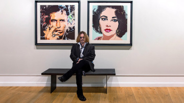 Τζόνι Ντεπ: Κέρδισε 3,5 εκατ. δολάρια μέσα σε λίγες ώρες από την πρώτη του συλλογή με έργα τέχνης