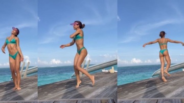 Ειρήνη Παπαδοπούλου: Χορεύει μπαλέτο με το μπικίνι της - Βίντεο