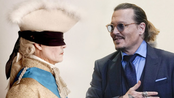 Τζόνι Ντεπ: Η επιστροφή του στη μεγάλη οθόνη - Δείτε τη μεταμόρφωσή του σε Λουδοβίκο ΙΕ