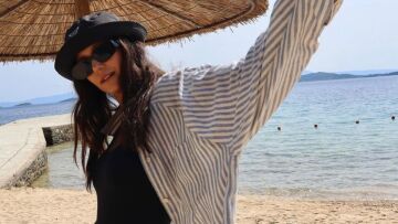 Νίνα Ντόμπρεβ: Για διακοπές στη Χαλκιδική, μετά το «Bricklayer»