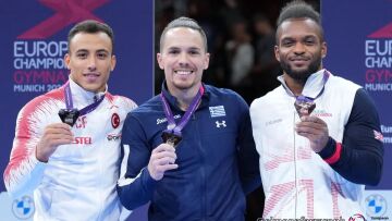 Λευτέρης Πετρούνιας: Η απονομή του χρυσού μεταλλίου 