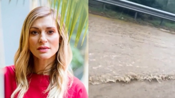 Κακοκαιρία: Στη Βουλιαγμένης η Ζέτα Δούκα - «Ποτάμια και χείμαρροι, είμαι πάνω από 1,5 ώρα στον δρόμο»