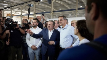 Μητσοτάκης από Σέρρες: Δεν υπάρχει επιτυχημένη επιχείρηση η οποία δεν έχει ικανοποιημένους εργαζόμενους 