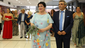 Σόνια Θεοδωρίδου: Παντρεύτηκε με πολιτικό γάμο η σοπράνο - Φωτογραφίες