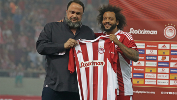 Βραζιλιάνικη φιέστα στο «Γ. Καραϊσκάκης» για την παρουσίαση του Μαρσέλο - Δείτε βίντεο και φωτογραφίες