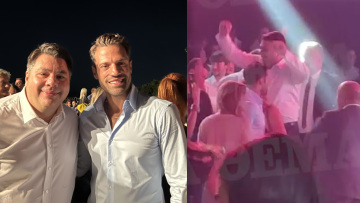 Ο Τσούνης συνάντησε τον Αργυρό στη Θεσσαλονίκη - Βίντεο από τη διασκέδασή τους στον Οικονομόπουλο