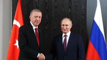 Συνάντηση Πούτιν - Ερντογάν: «Λάβαμε σήμα πως μπορούμε να εξάγουμε προϊόντα μέσω Τουρκίας» είπε ο Ρώσος πρόεδρος